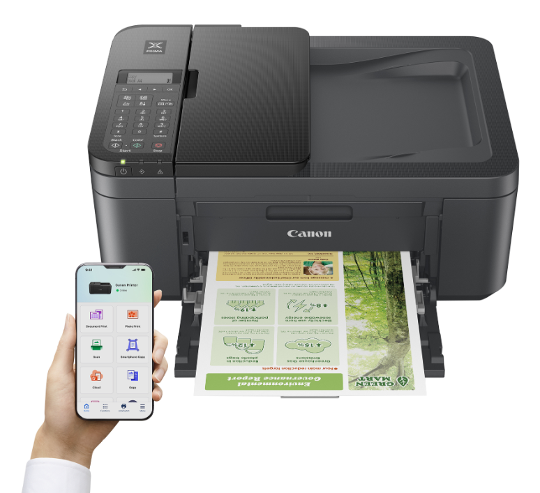IMPRIMANTE MULTIFONCTION JET D'ENCRE CANON TR4755I BK – Image 4